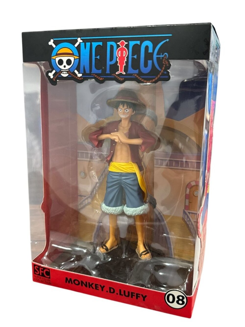 One Piece Monkey D. Luffy SFC Super Figure Collection Statue In Box